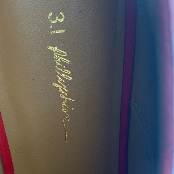 3.1 Phillip Lim Red shoes .Wallace monk strap wedge creepers. Size 8’5 - Picture 4 of 9